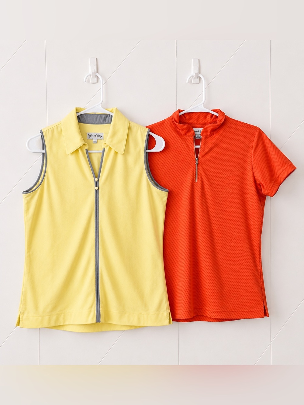 Sport Haley Vintage Women’s Golf Top Set Orange Yellow Athletic Size L